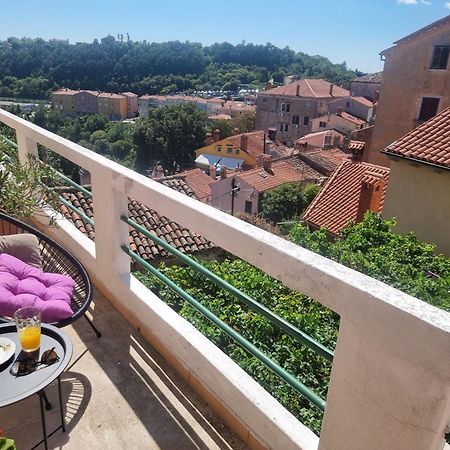Apartment Branko With Terrace, Old Town Labin Labin  Exteriör bild